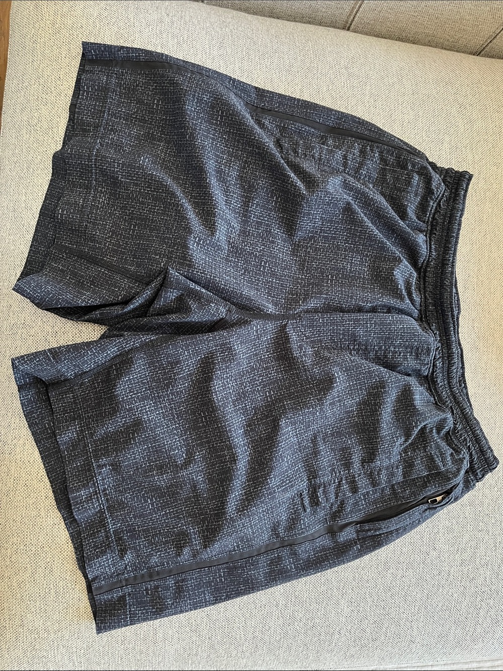 Lululemon Pace Breaker shorts. 9 in inseam. Lined. Size M